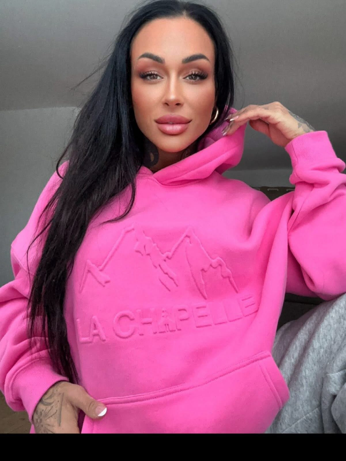 Cotton ouatté Rose 3D
