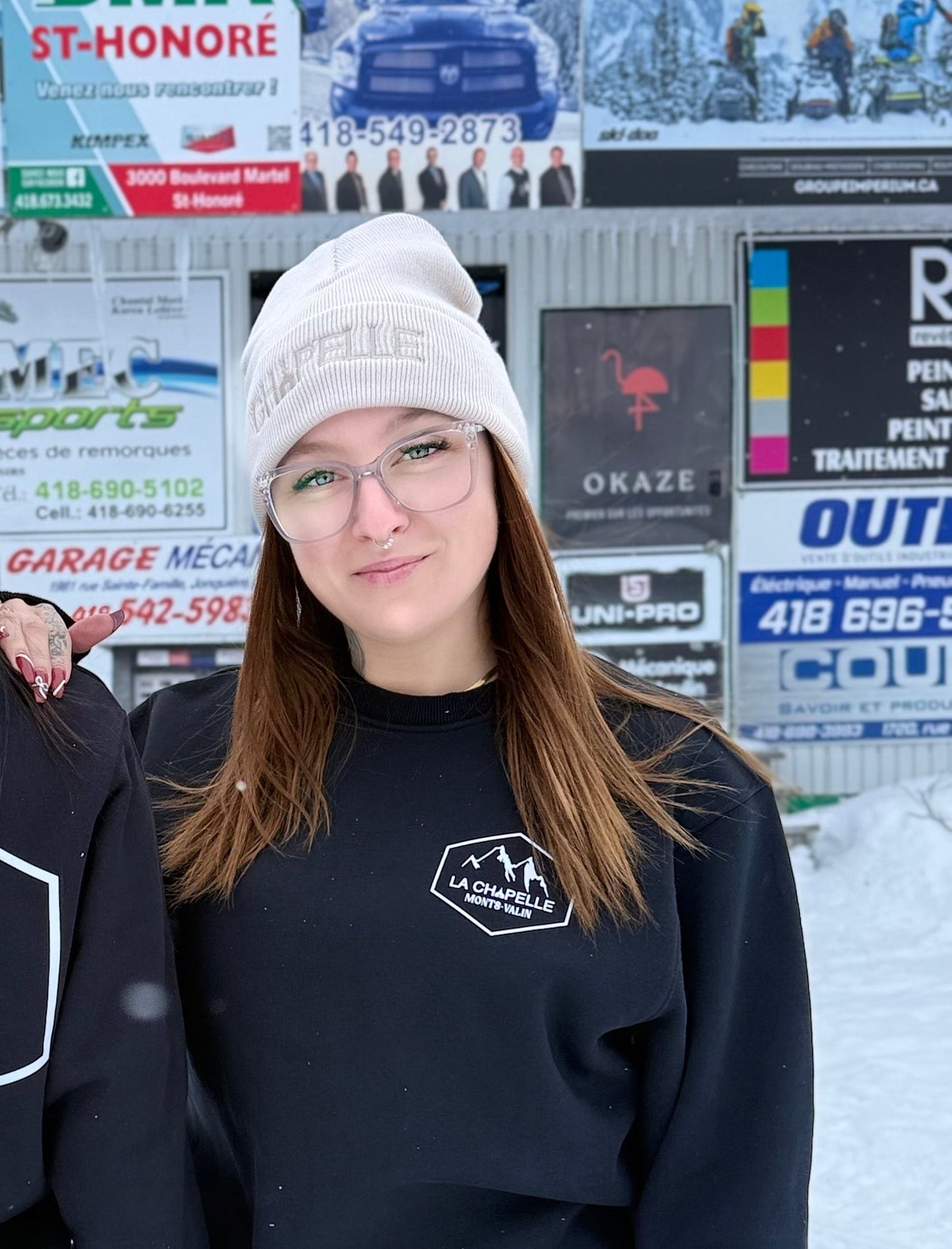 Crewneck noir