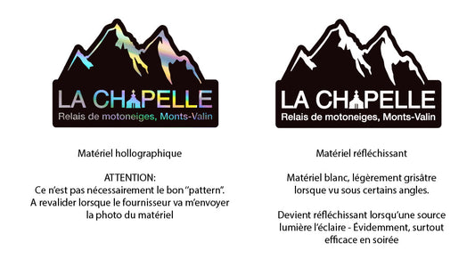 Collant holographique